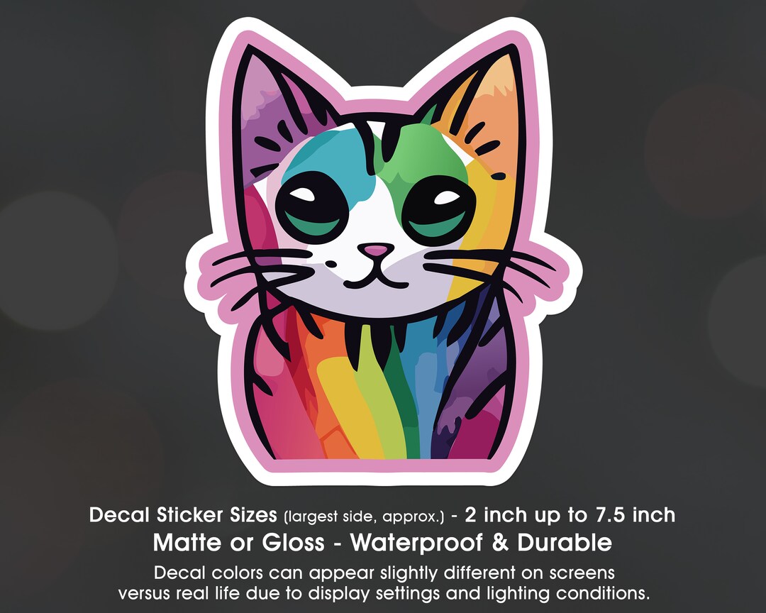Kitty Cat Love | Vinyl Sticker Kitty Cat Love | Vinyl Sticker